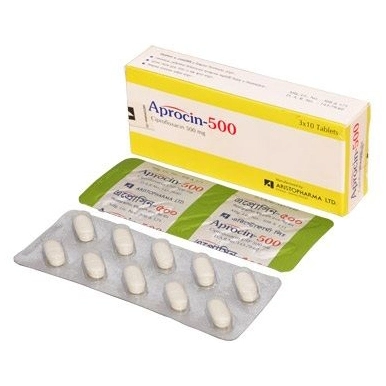 Pack Image: Aprocin 500 mg Tablet (3 x 10)
