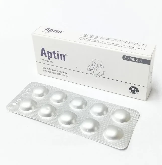 Pack Image: Aptin 50 mg Tablet (3 x 10)