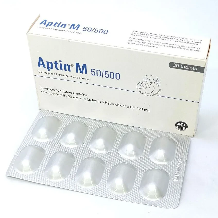 Pack Image: Aptin M 50 mg Tablet (3 x 10)