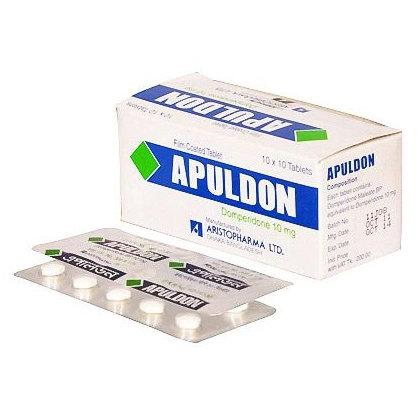 Pack Image: Apuldon 10 mg Tablet (10 x 10)