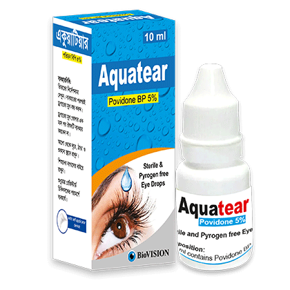 Pack Image: Aquatear 5% v Eye Drop (10 ml drop)