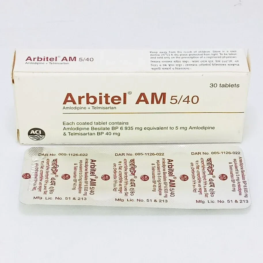 Pack Image: Arbitel AM 5 mg Tablet (3 x 10)