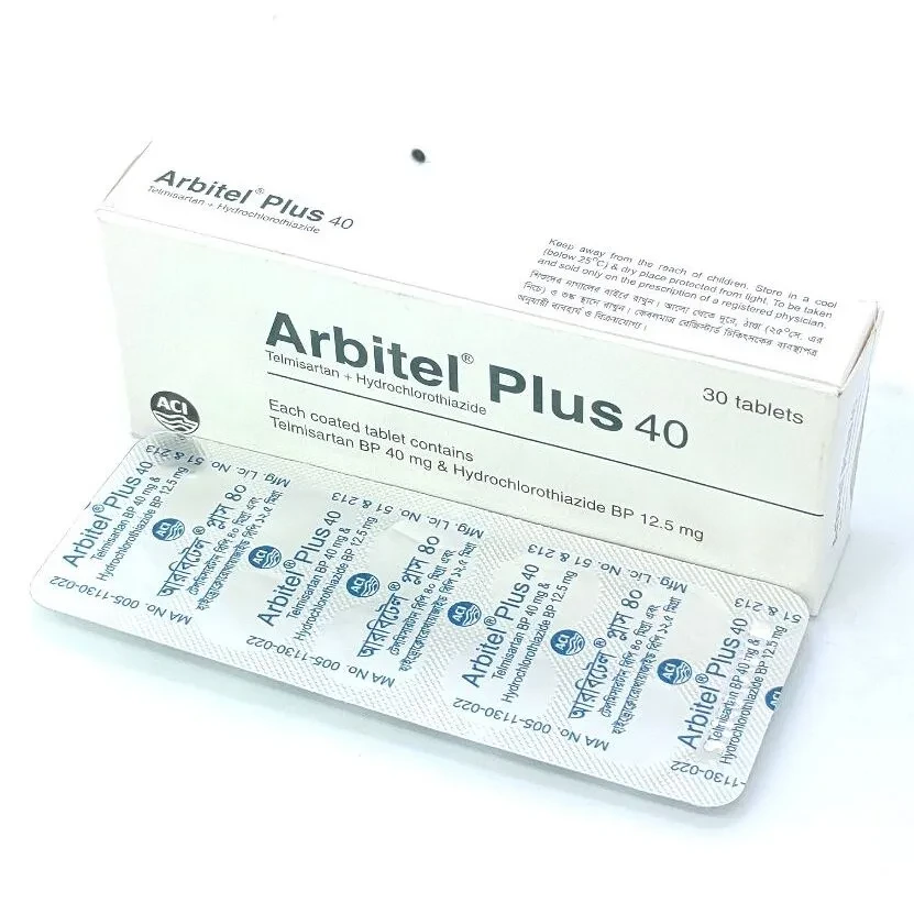 Pack Image: Arbitel Plus 40 mg Tablet (3 x 10)