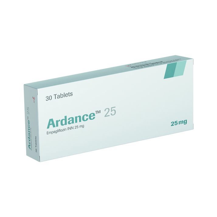 Pack Image: Ardance 25 mg Tablet (3 x 10)