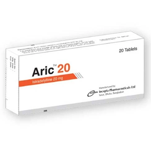 Pack Image: Aric 20 mg Tablet (2 x 10)