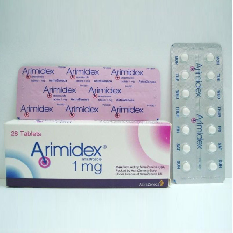 Pack Image: Arimidex 1 mg Tablet (2 x 14)