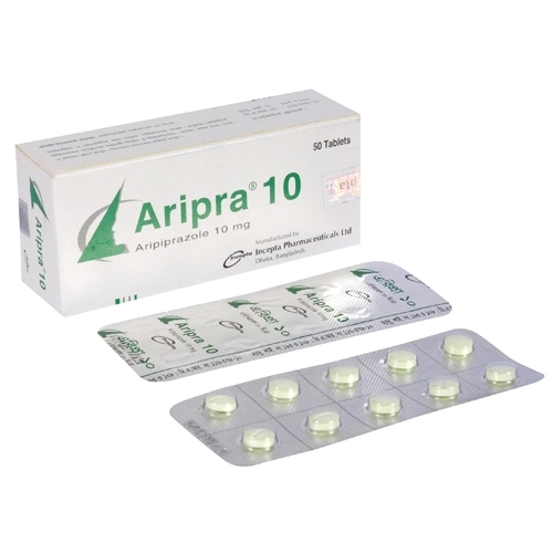 Pack Image: Aripra 10 mg Tablet (5 x 10)