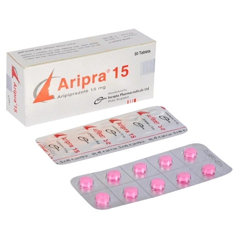 Pack Image: Aripra 15 mg Tablet (5 x 10)