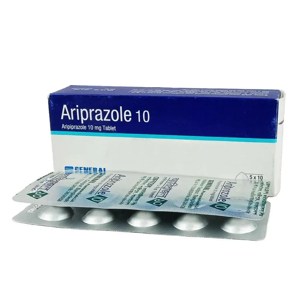 Pack Image: Ariprazole 10 mg Tablet (5 x 10)