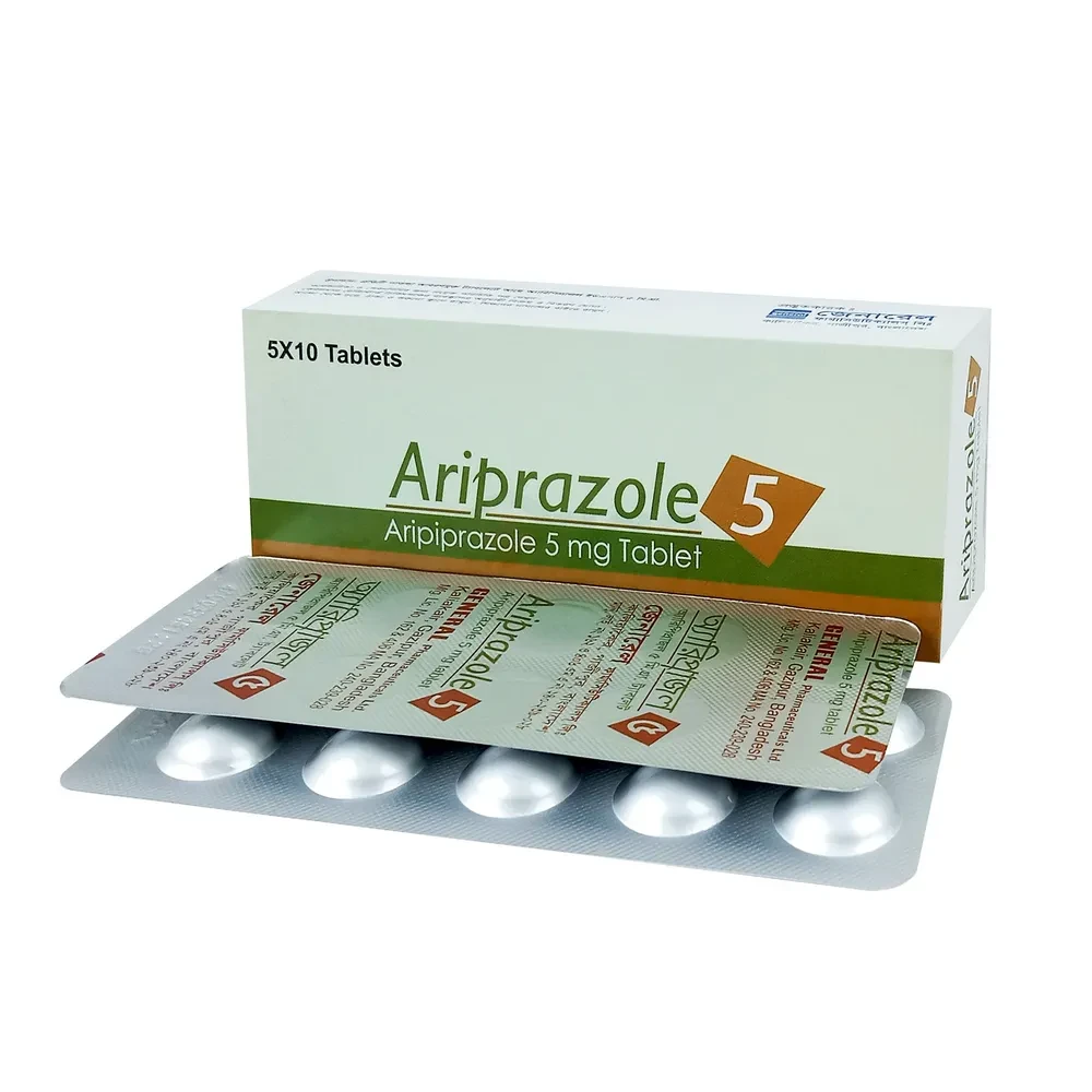Pack Image: Ariprazole 5 mg Tablet (5 x 10)