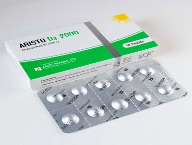 Pack Image: Aristo D3 2000 IU Tablet (3 x 10)