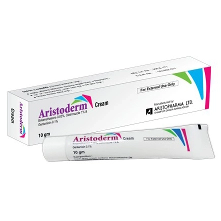 Pack Image: Aristoderm 0.05% 1% Cream (10 gm tube)