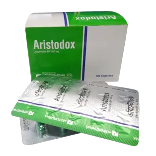 Pack Image: Aristodox 100 mg Capsule (10 x 10)