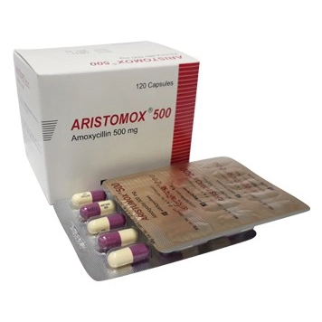 Pack Image: Aristomox 500 mg Capsule (8 x 15)