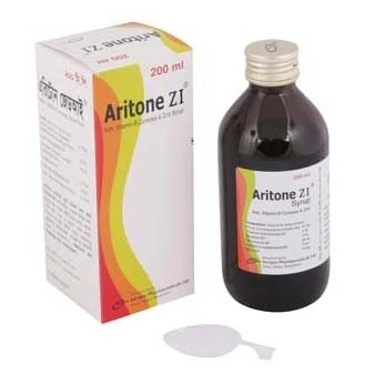 Pack Image: Aritone ZI  Syrup (100 ml bottle)