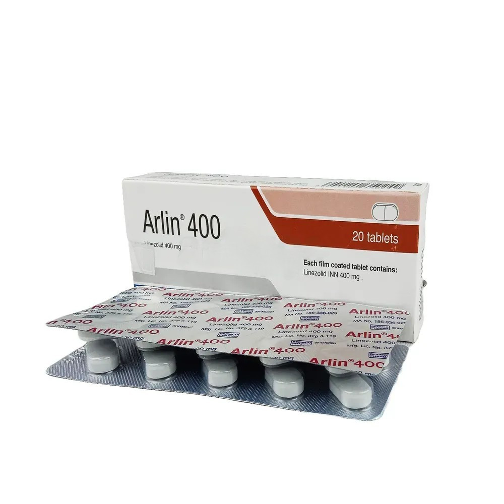 Pack Image: Arlin 400 mg Tablet (2 x 10)
