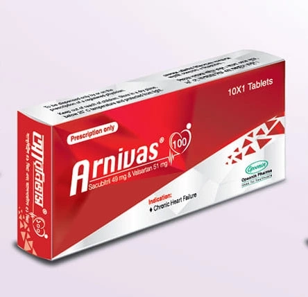 Pack Image: Arnivas 49 mg Tablet (1 x 10)