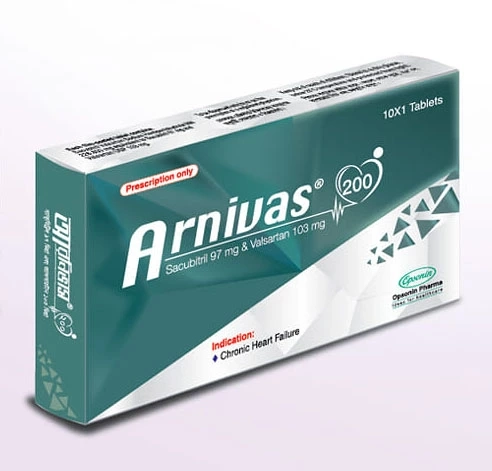 Pack Image: Arnivas 97 mg Tablet (1 x 10)