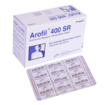 Pack Image: Arofil SR 400 mg Tablet (5 x 10)