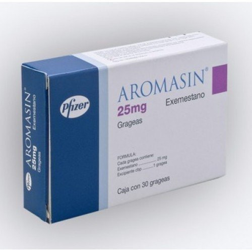 Pack Image: Aromasin 25 mg Tablet (2 x 15)