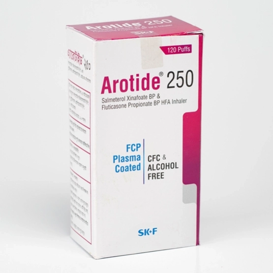 Pack Image: Arotide (25 mcg Inhaler (120 metered doses)