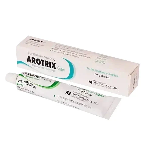 Pack Image: Arotrix 5% w Cream (15 gm tube)