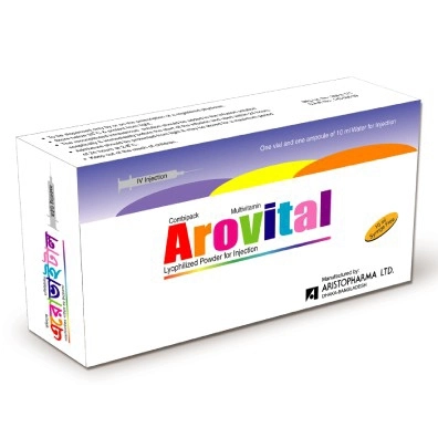 Pack Image: Arovital 10 ml Injection (10 ml vial)