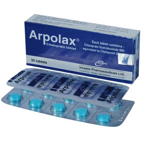 Pack Image: Arpolax 20 mg Tablet (3 x 10)