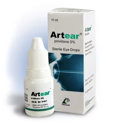 Pack Image: Artear 5% v Eye Drop (10 ml drop)