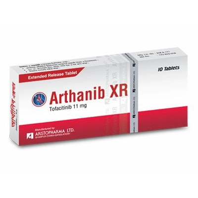 Pack Image: Arthanib XR 11 mg Tablet (1 x 10)