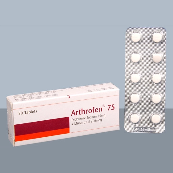 Pack Image: Arthrofen 75 mg Tablet (3 x 10)