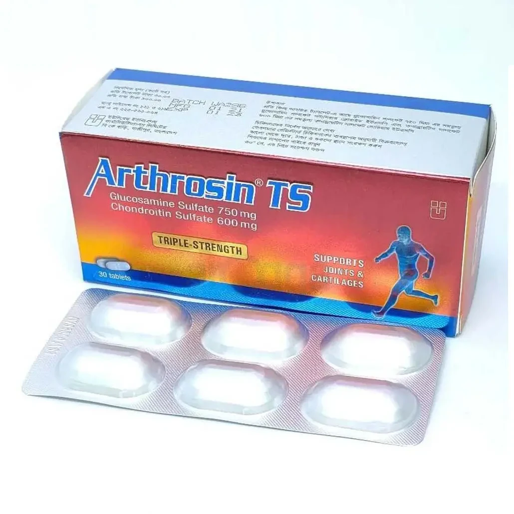Pack Image: Arthrosin TS 750 mg Tablet (3 x 10)