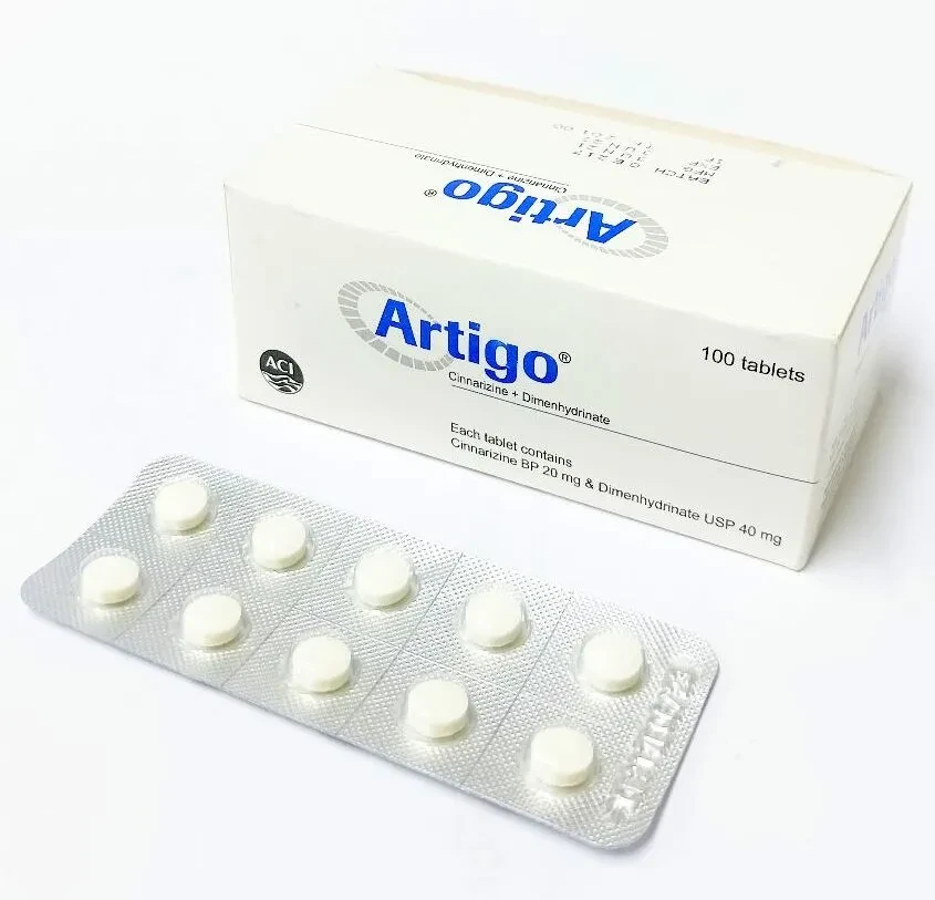 Pack Image: Artigo 20 mg Tablet (10 x 10)