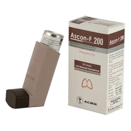 Pack Image: Ascon-F (200 mcg Inhaler (200 metered doses)