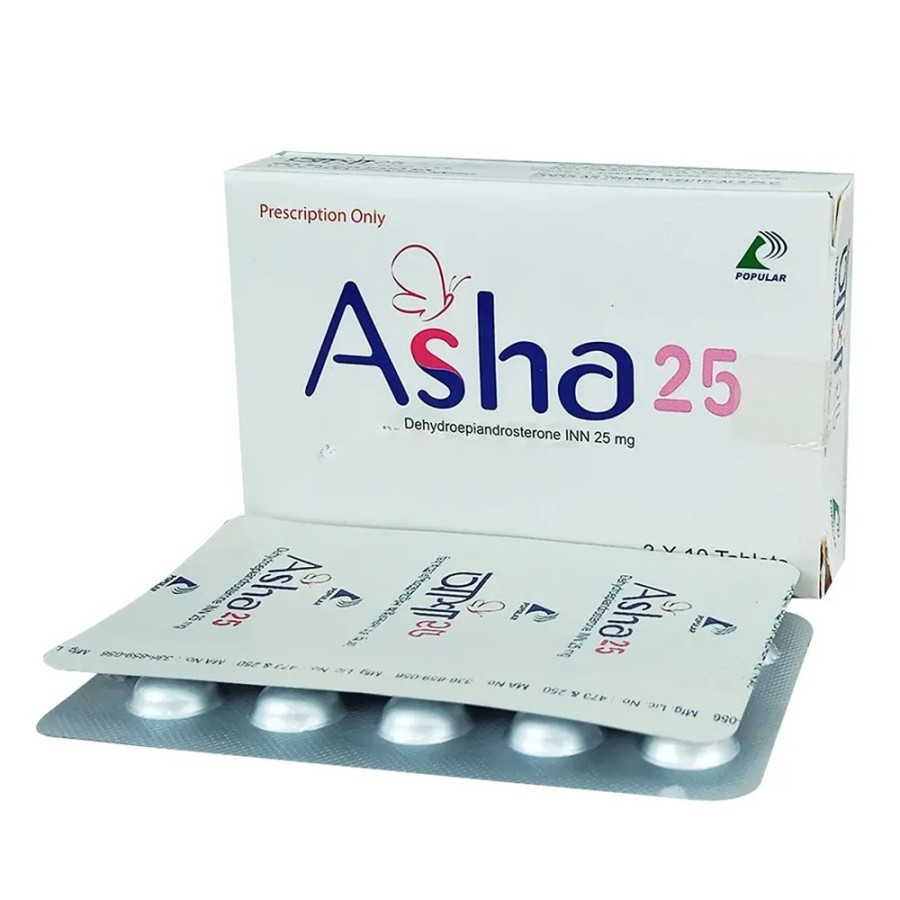 Pack Image: Asha 25 mg Tablet (3 x 10)