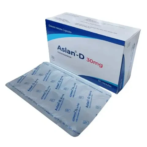 Pack Image: Aslan-D 30 mg Capsule (5 x 10)