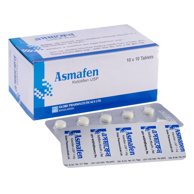 Pack Image: Asmafen 1 mg Tablet (10 x 10)