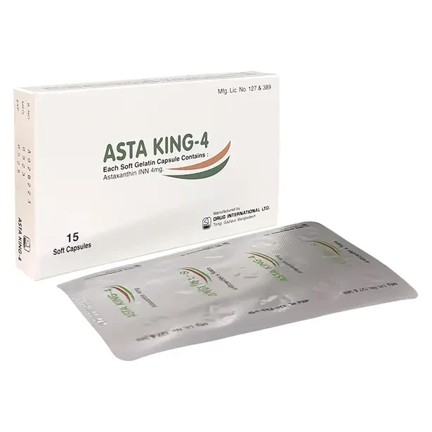 Pack Image: Asta King 4 mg Capsule (1 x 15)