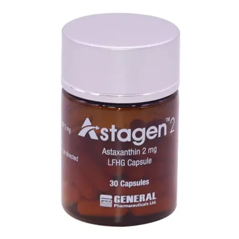 Pack Image: Astagen 2 mg Capsule (1 x 30)