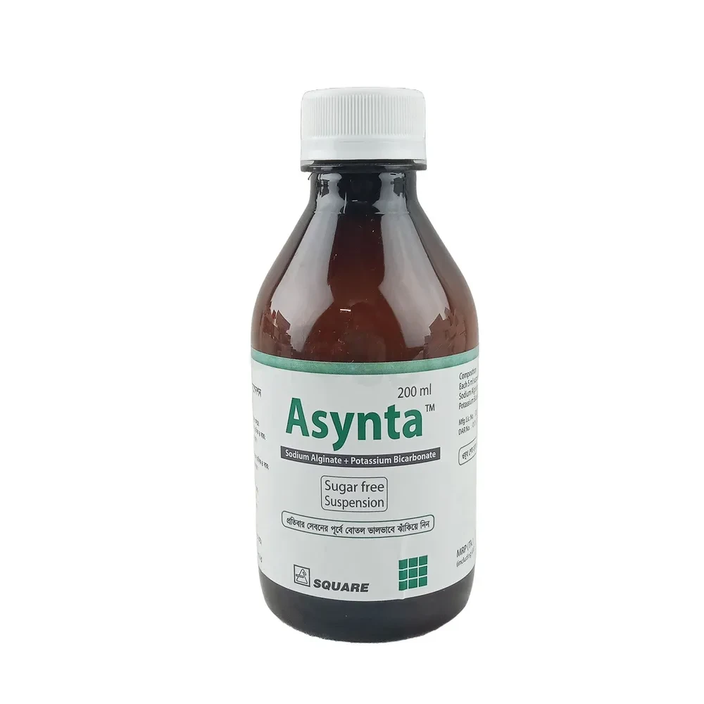 Pack Image: Asynta (500 mg Suspension (200 ml bottle)