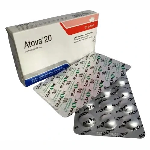 Pack Image: Atova 20 mg Tablet (2 x 15)