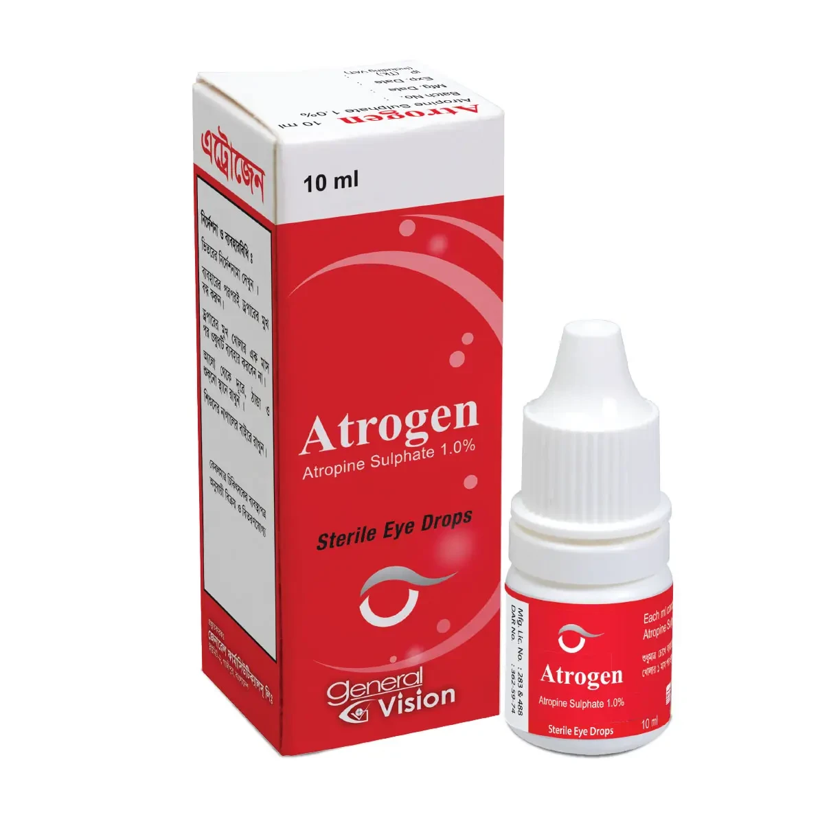 Pack Image: Atrogen 1% Eye Drop (10 ml drop)
