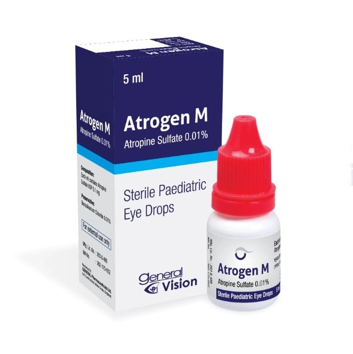 Pack Image: Atrogen M 0.01% Eye Drop (5 ml drop)