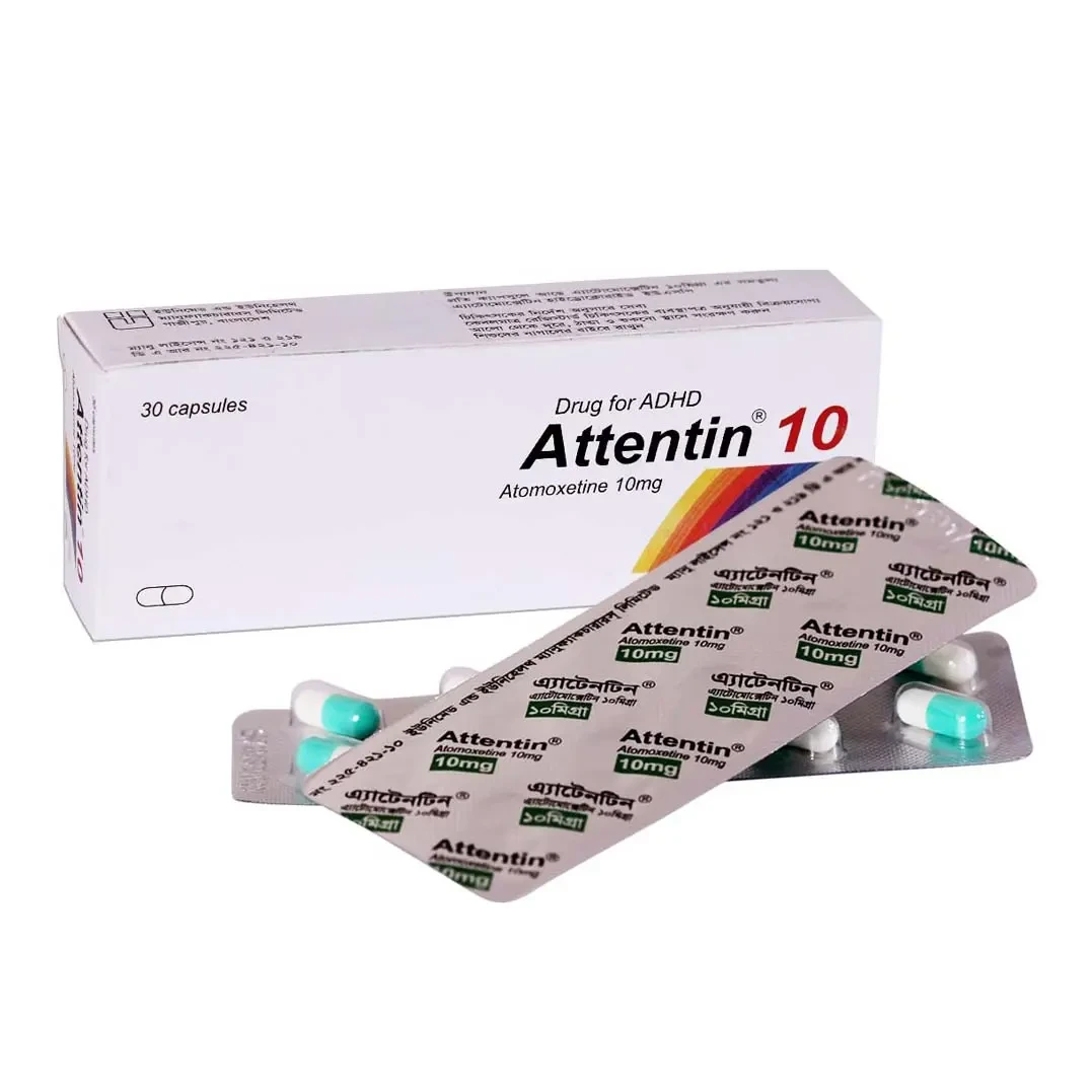Pack Image: Attentin 10 mg Capsule (3 x 10)
