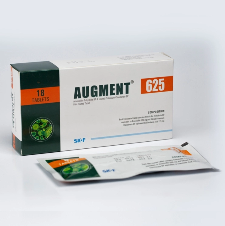Pack Image: Augment 500 mg Tablet (3 x 6)