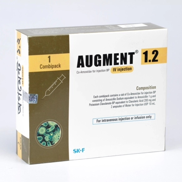 Pack Image: Augment (1 gm Injection (1.2 gm vial)