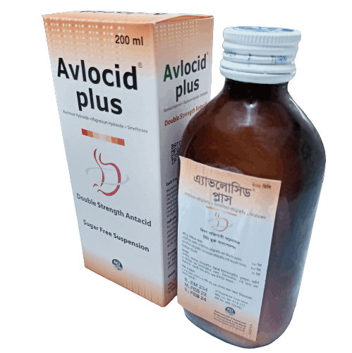 Pack Image: Avlocid Plus (400 mg Suspension (200 ml bottle)