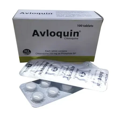 Pack Image: Avloquin 250 mg Tablet (10 x 10)