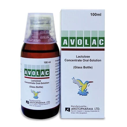 Pack Image: Avolac 3.35 gm Oral Solution (100 ml bottle)