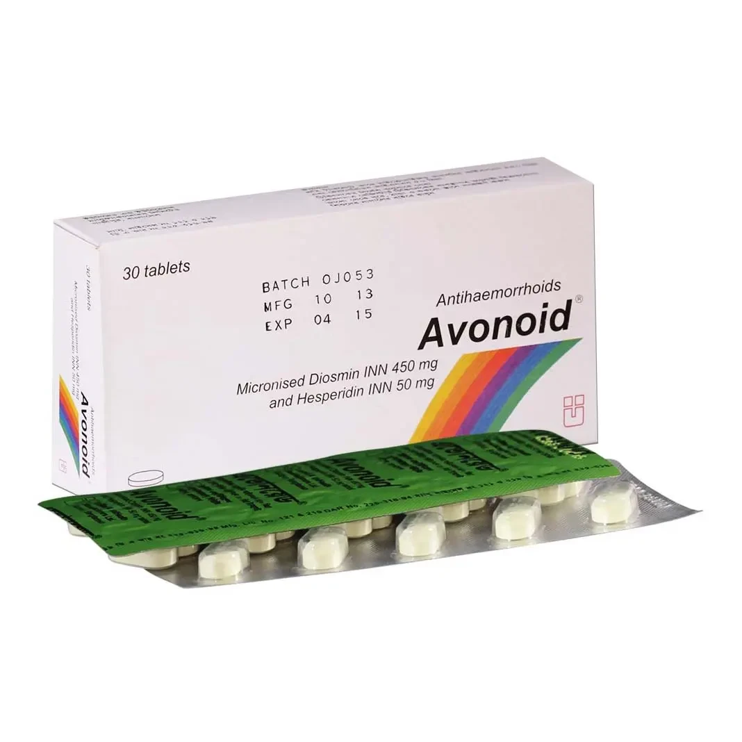 Pack Image: Avonoid 450 mg Tablet (3 x 10)